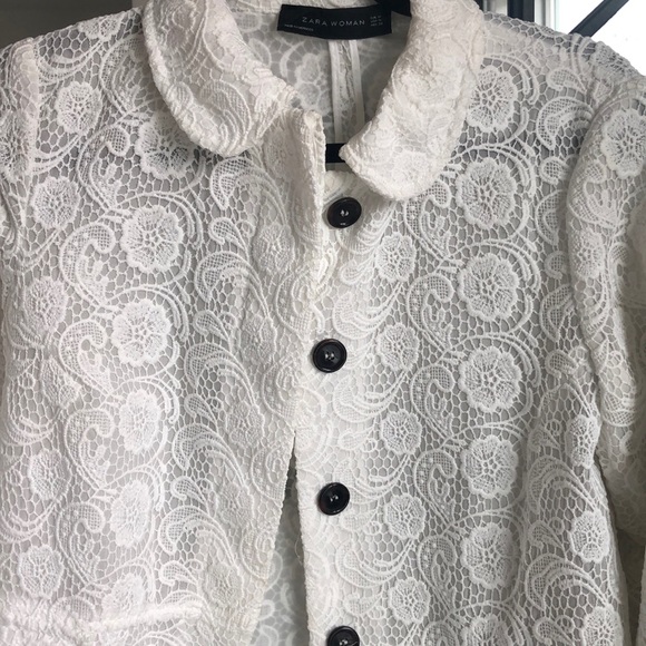 White lace jacket - Picture 2 of 3